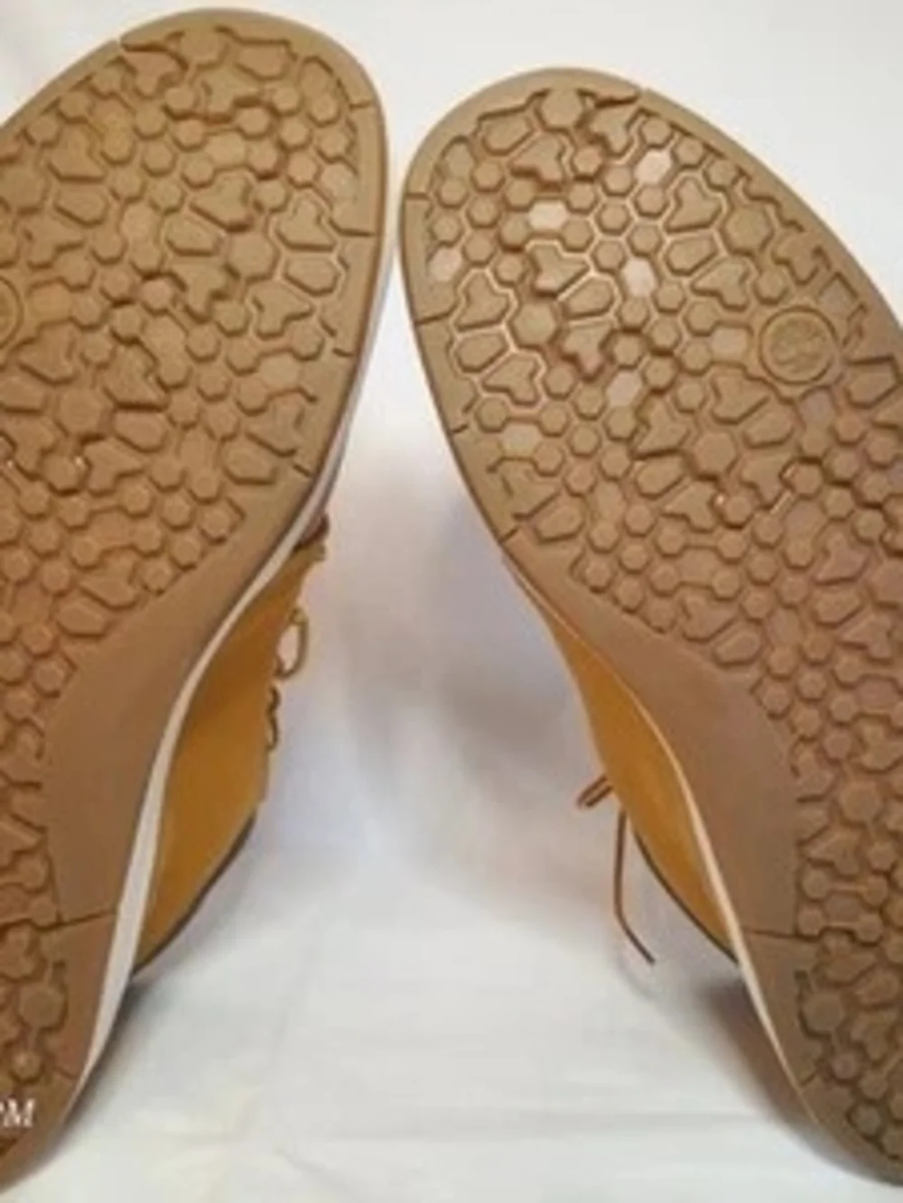 Timberland Davis Square Mens Chukka Boots Wheat Yellow Leather Canvas Size 11.5